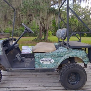 Bad buggy 2025 golf cart